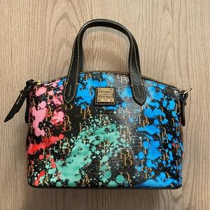 Dooney & Bourke Paint Splatter small purse